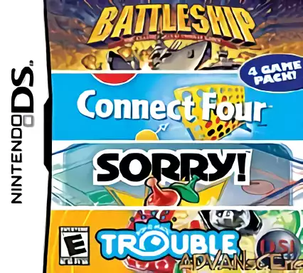 Image n° 1 - box : Battleship - Connect Four - Sorry! - Trouble Game